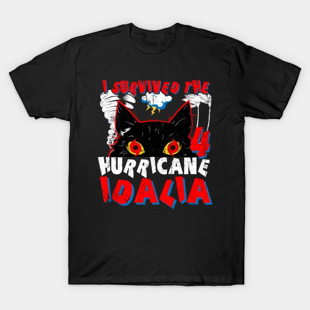 I survived the CAT 4 Hurricane Idalia T-Shirt by kyoiwatcher223